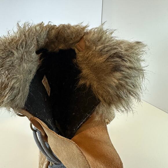 Sorel Joan Of Arctic Boots Women\'s Size 6.5 Winter Snow Faux Fur Tall